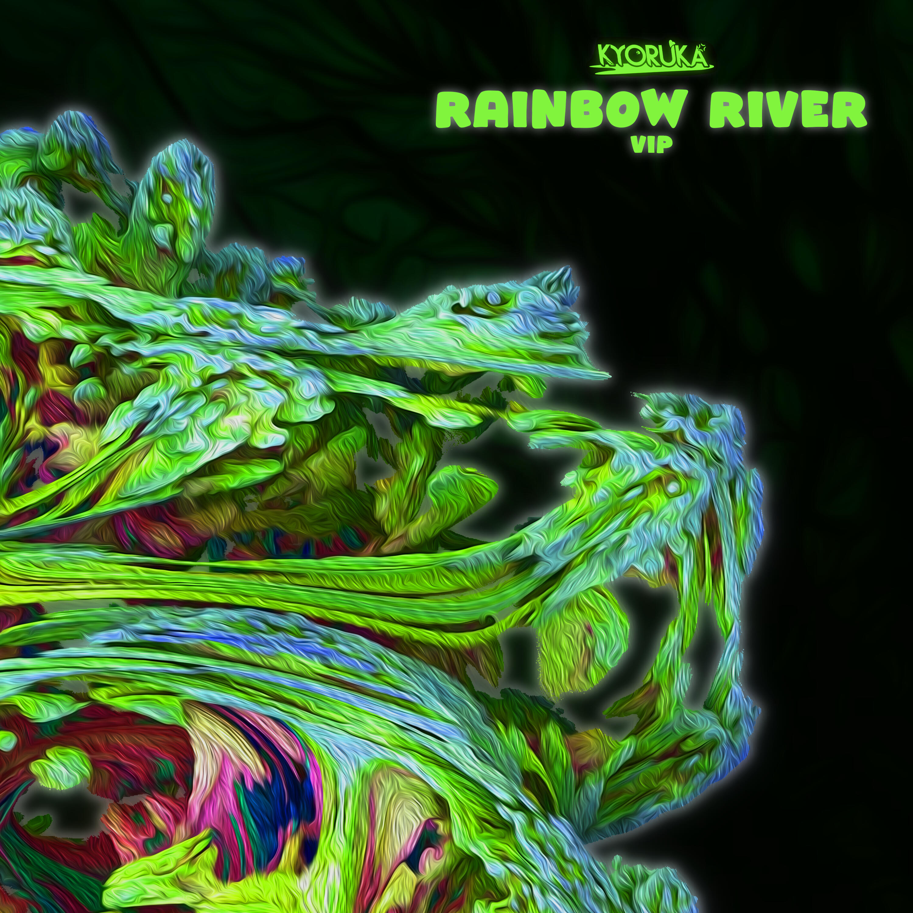 "Rainbow River VIP" music art